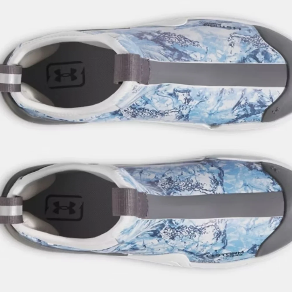 Under Armour Blue and Gray Water Boots